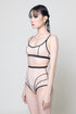 WARREN Light Nude Ultra High Waisted Mesh Briefs